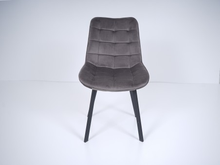Krzesło Velvet Chic Grey