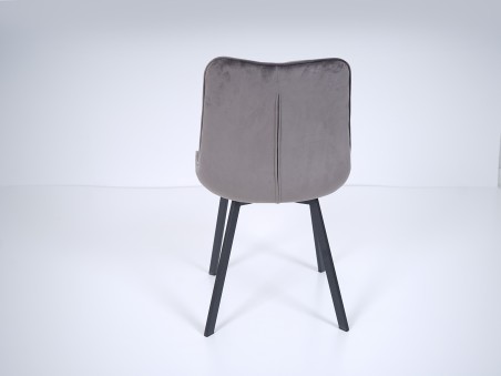 Krzesło Velvet Chic Grey