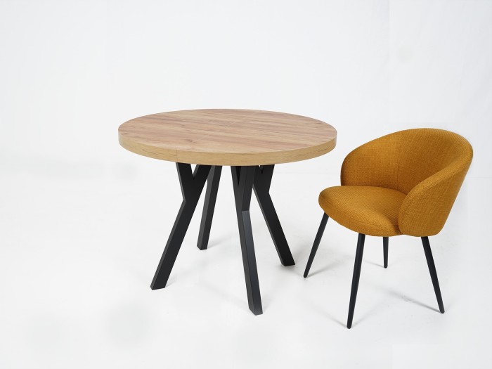 zestaw stół Korzen Czasu i 4 krzesła Lusso