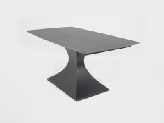 Zestaw stół Obsydian i 4 krzesła Torino (grey lub black) 2