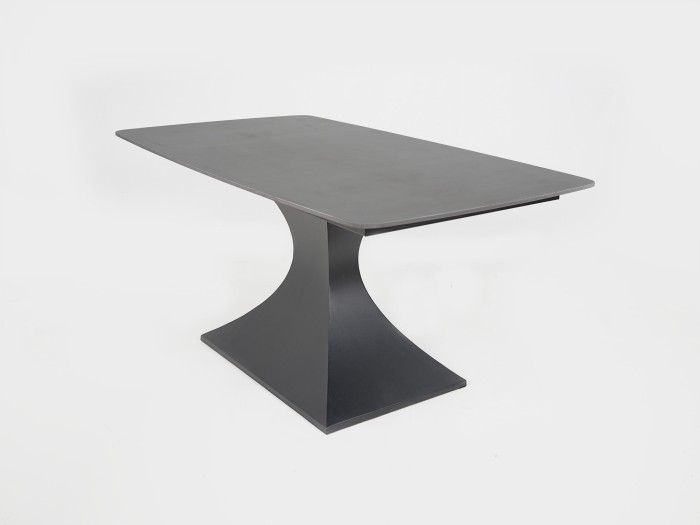 Zestaw stół Obsydian i 4 krzesła Torino (grey lub black)