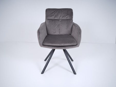 Zestaw stół Obsydian i 4 krzesła Torino (grey lub black)