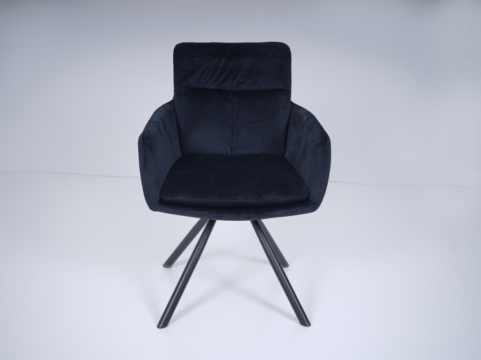 Zestaw stół Obsydian i 4 krzesła Torino (grey lub black)