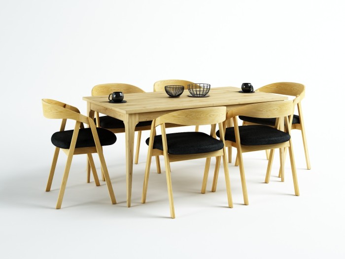 Zestaw stół  Vigo i 4 krzesła Vega