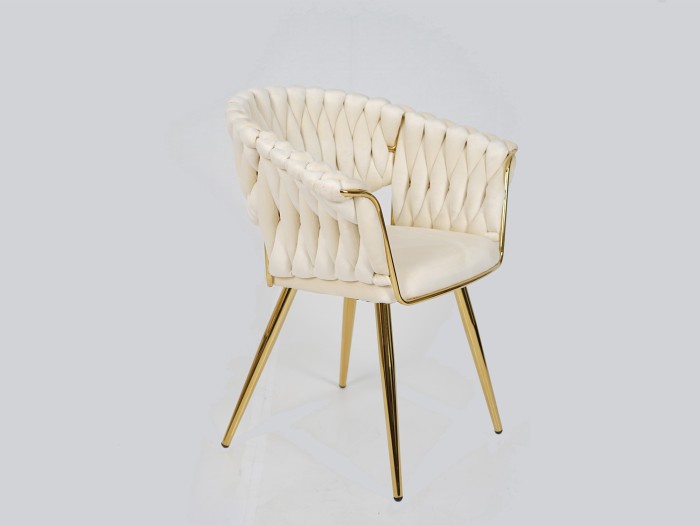 Glamur Golden Bell Krzesło