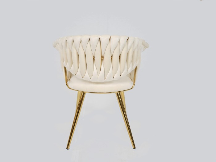 Glamur Golden Bell Krzesło